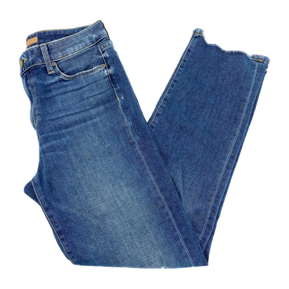 Joe's Jeans Blue Medium Wash Milla Distressed Ankle Jeans | Size 26